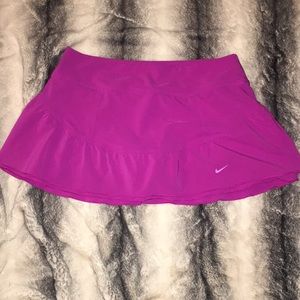 Nike dri fit pink tennis skirt-M